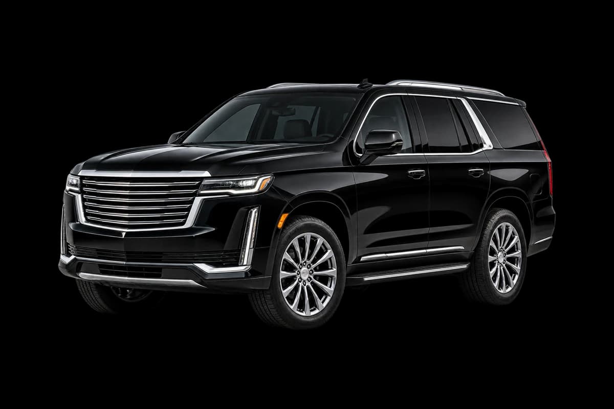 Premium black full-size SUV